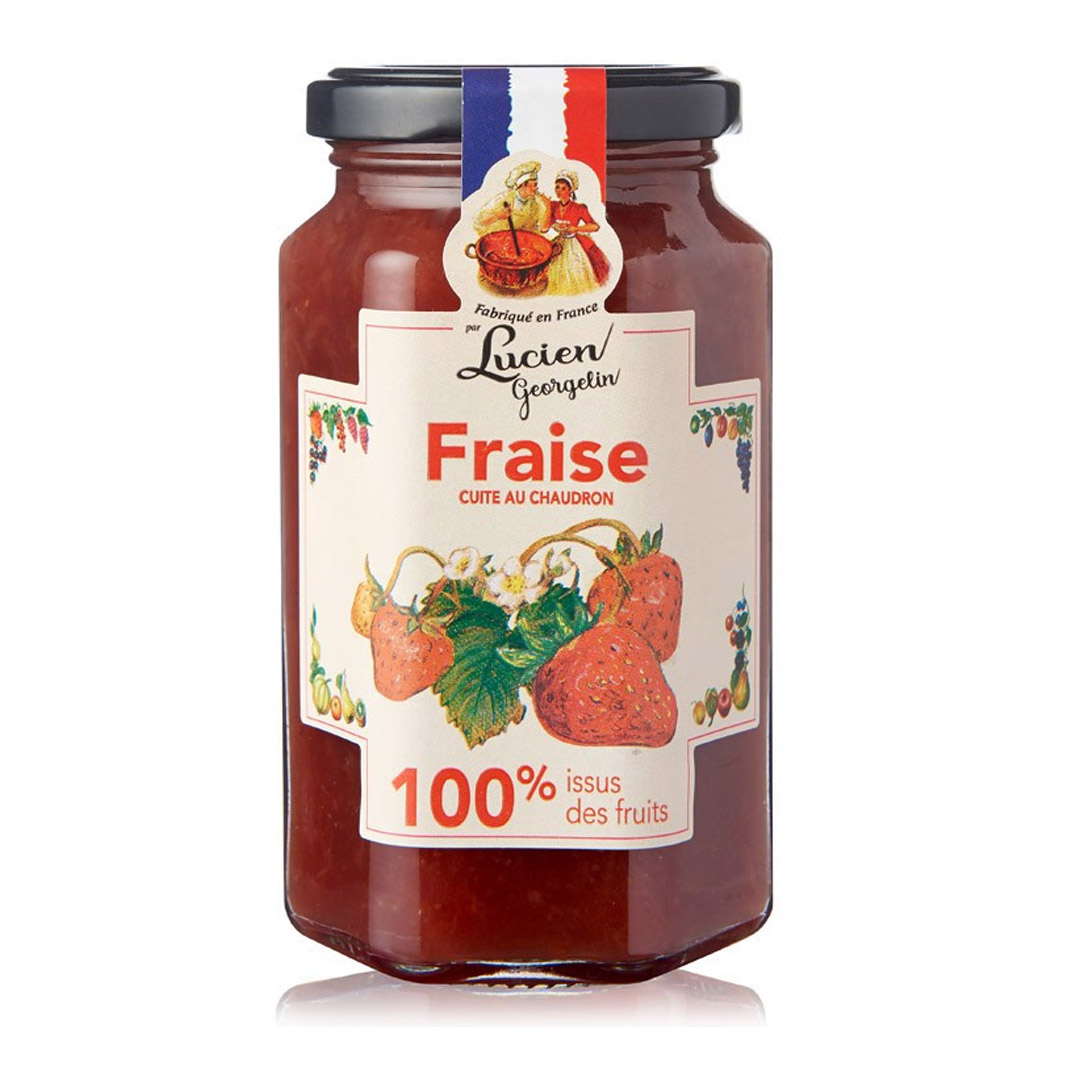 LUCIEN GEORGELIN SPECIALTY 100% IDF STRAWBERRY 300G LG 00243033