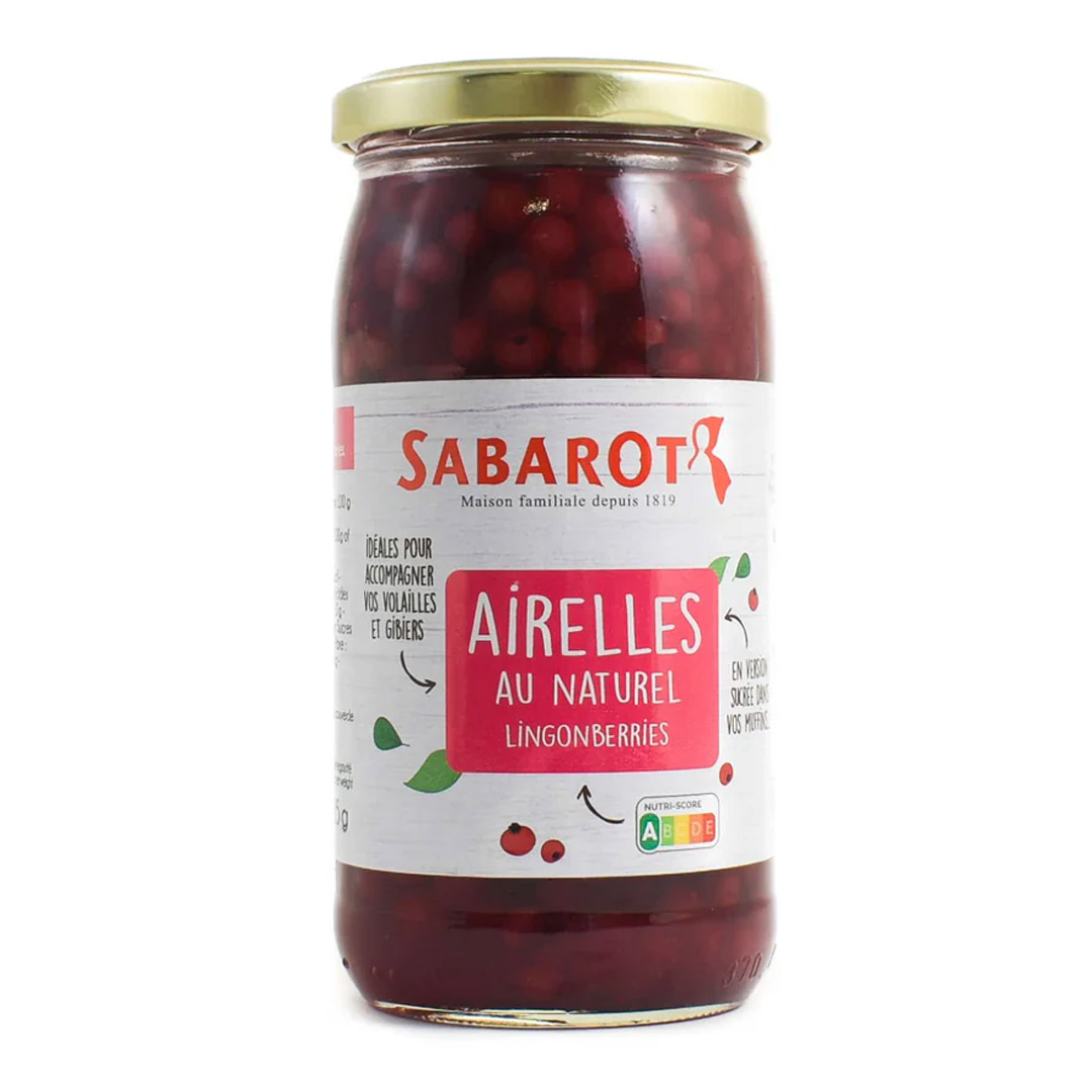 SABAROT LINGONBERRIES 370GM