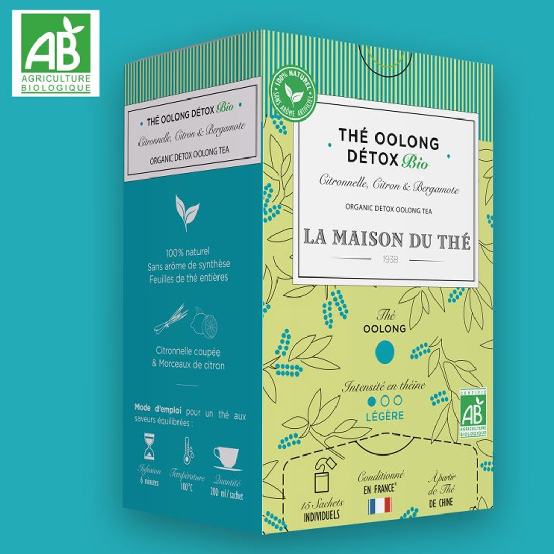 LA MAISON DU THÉ DETOX OOLONG TEA T0046