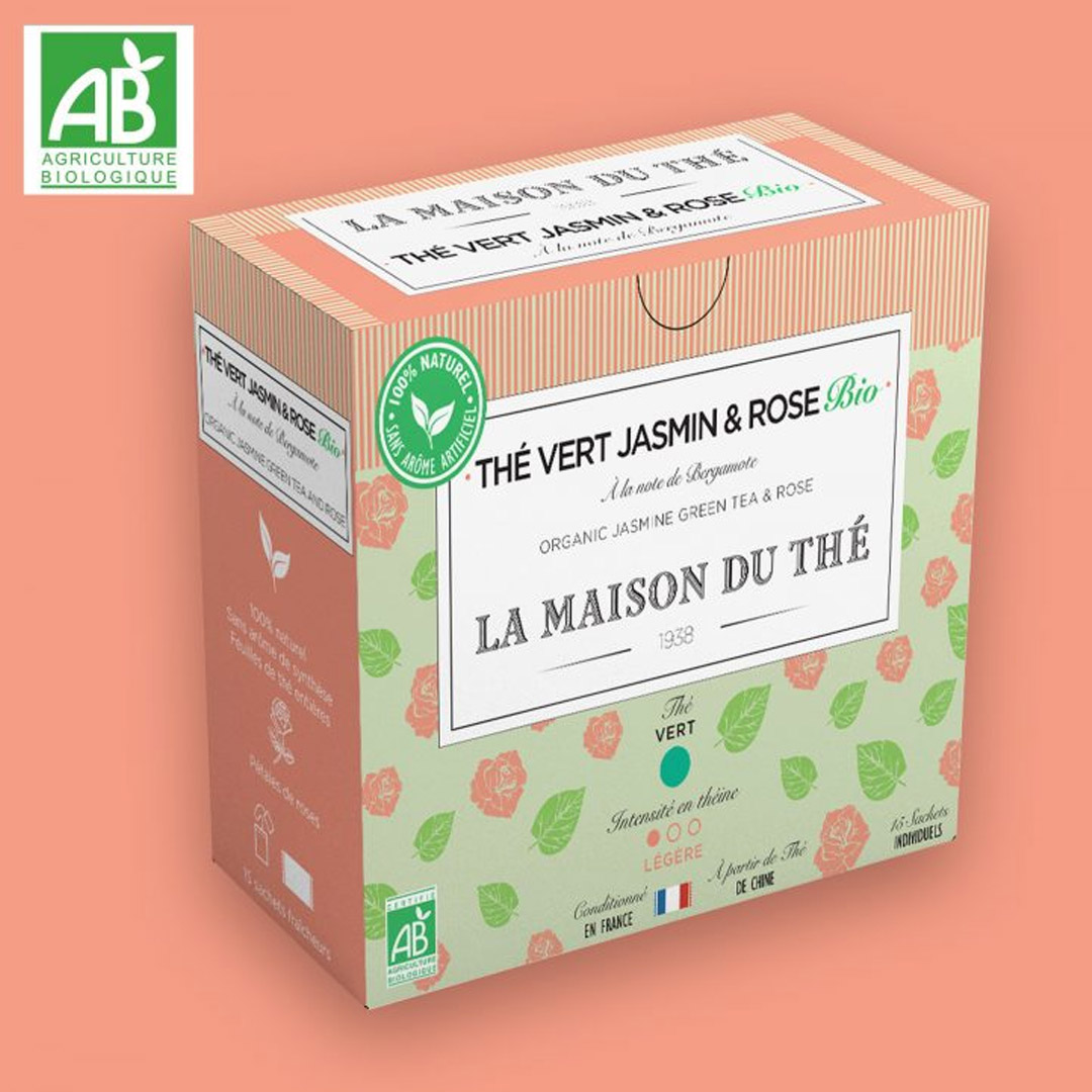 LA MAISON DU THÉ JASMINE GREEN TEA T0011