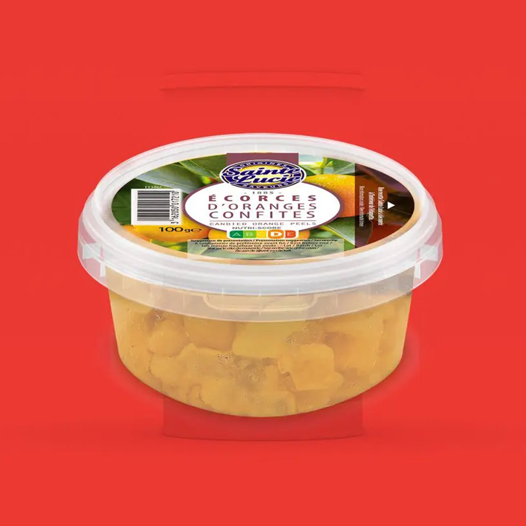 SAINTE LUCIE ORANGE PEEL STRIPS 100G P1724A