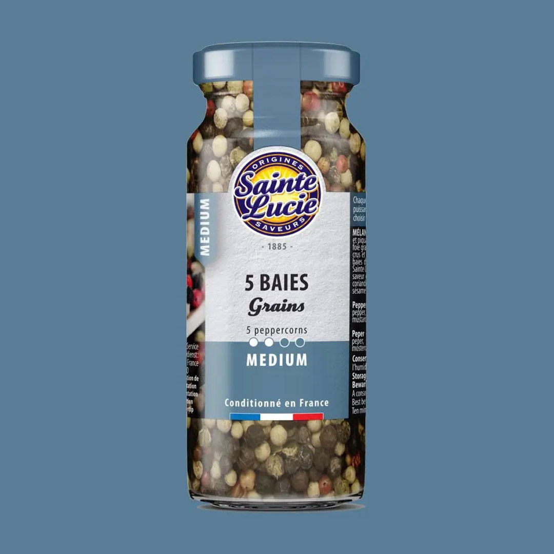 SAINTE LUCIE 5 GROUND PEPPERCORNS 45G E1029A