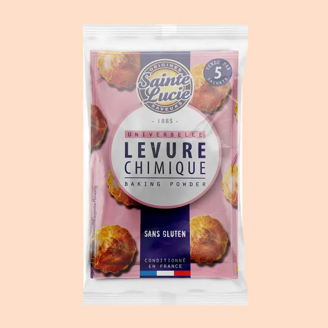 SAINTE LUCIE BAKING-POWDER-5 SACHETS 10G P0901A