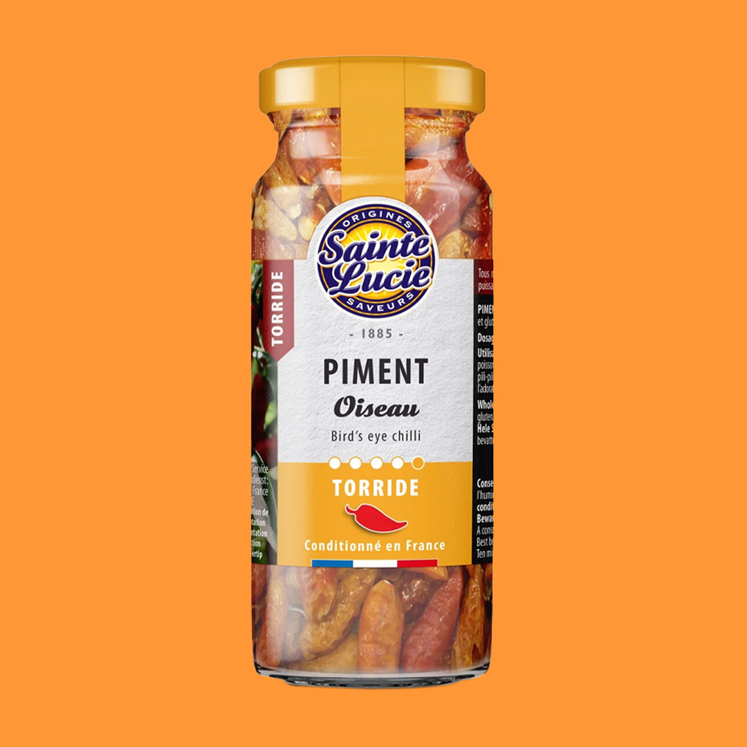 SAINTE LUCIE BIRD'S  EYE CHILLI FLASK 15G E4029A