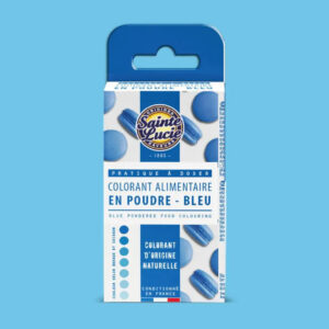 SAINTE LUCIE BLUE POWDER FOOD COLOURING 5G P1506A