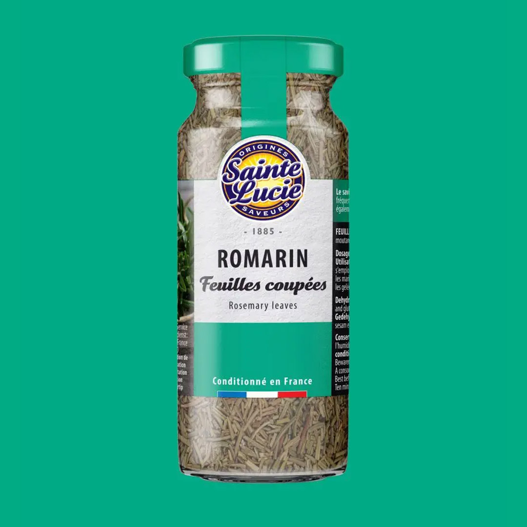 SAINTE LUCIE CHOPPED ROSEMARY LEAVES BOTTLE 32G E1038A
