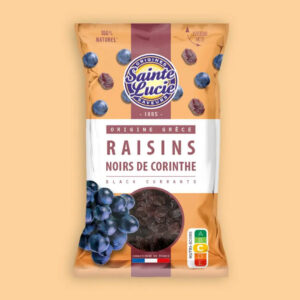 SAINTE LUCIE CORINTHIAN BLACK RAISINS 125G P1886A