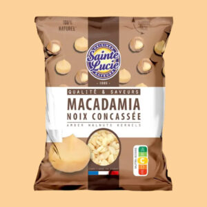 SAINTE LUCIE CRUSHED MACADAMIA NUTS 50G P1822A