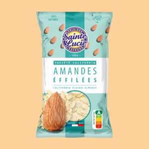SAINTE LUCIE FLAKED CALIFORNIAN ALMONDS 125G(S.L) P1816A
