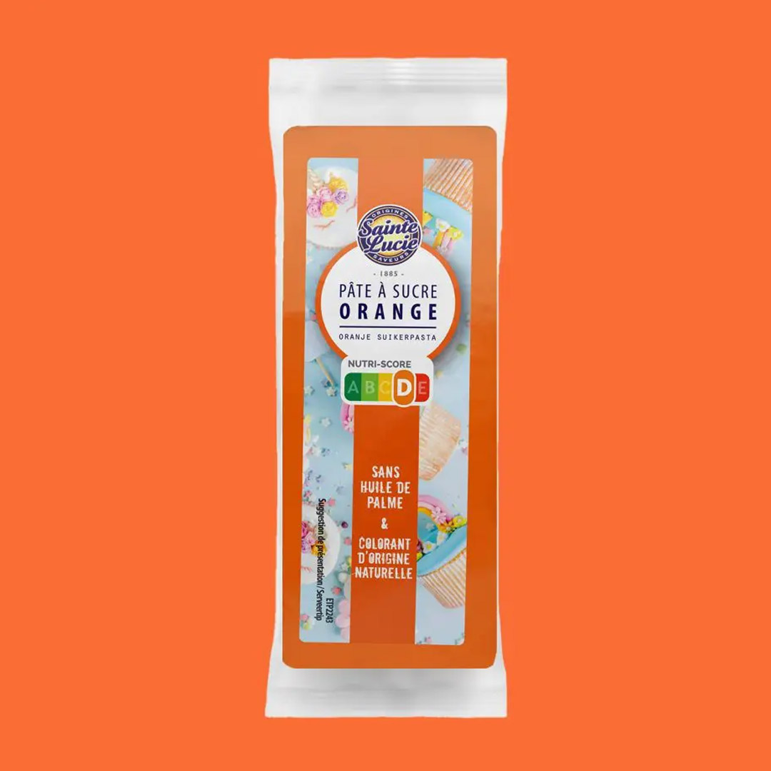 SAINTE LUCIE ORANGE SUGAR PASTE 100G P2243A