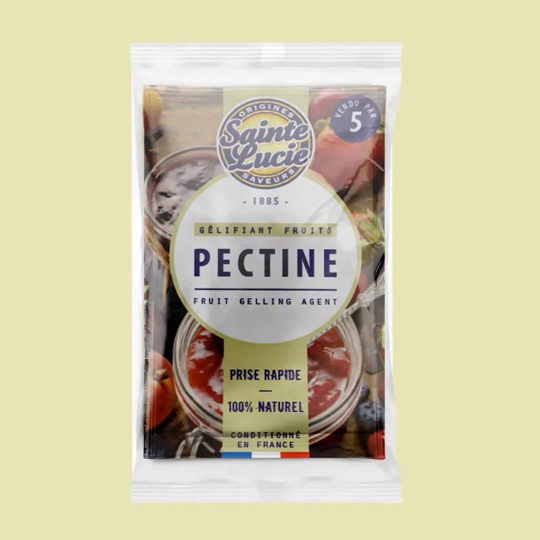 SAINTE LUCIE PECTIN WITH A HINT OF SWEETNESS 5 SACHET 7G P1612A