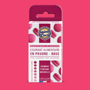 SAINTE LUCIE PINK POWDER FOOD COLOURING 4G P1508A
