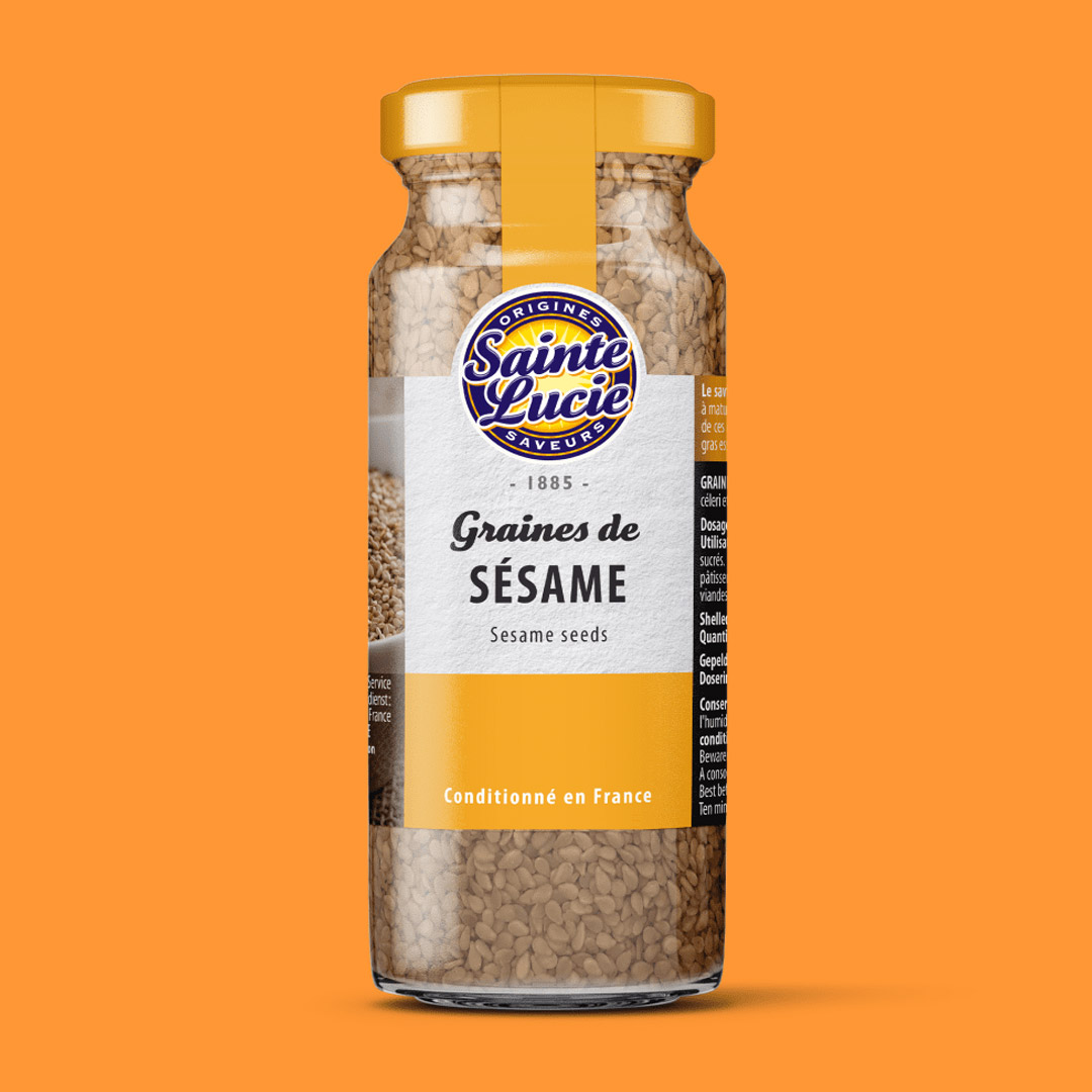 SAINTE LUCIE SESAME SEEDS FLASK 50G E4018A