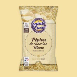 SAINTE LUCIE WHITE CHOCOLATE CHIPS 125G P1964A