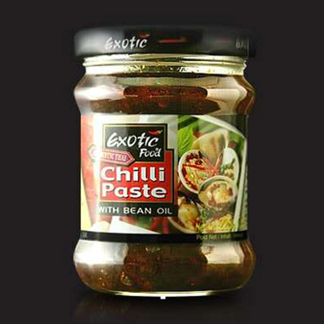 EXOTIC FOOD CHILLI PASTE W/BEAN OIL 195G