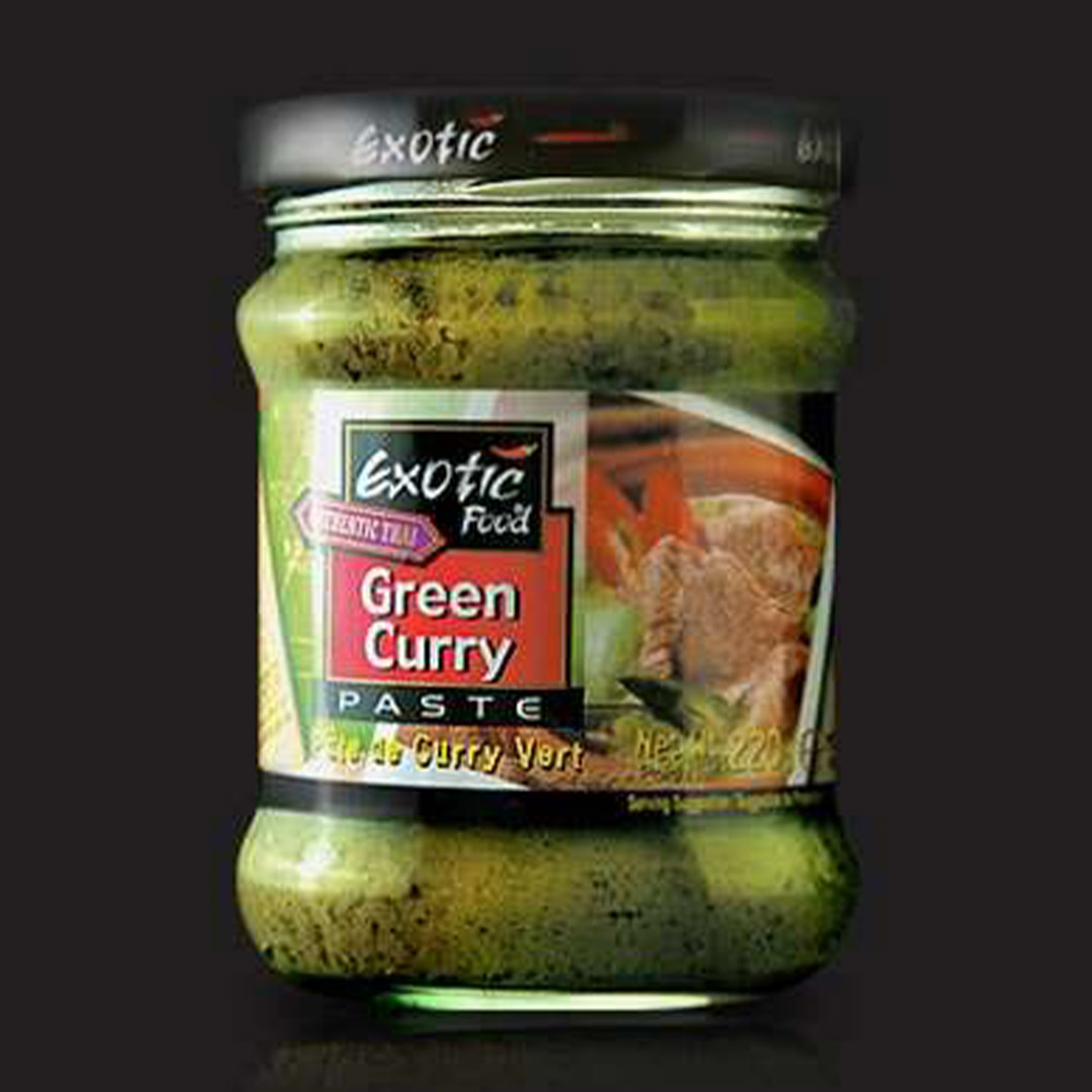 EXOTIC FOOD GREEN CURRY PASTE 220G
