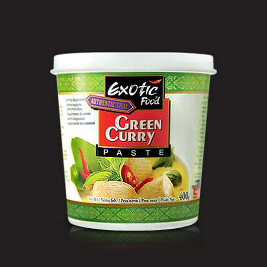 EXOTIC FOOD GREEN  CURRY PASTE 400G