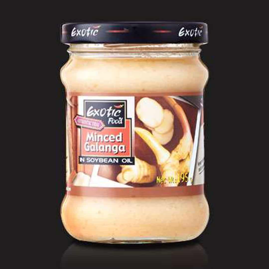 EXOTIC FOOD MINCED GALANGA IN SOYBEAN OIL 195G