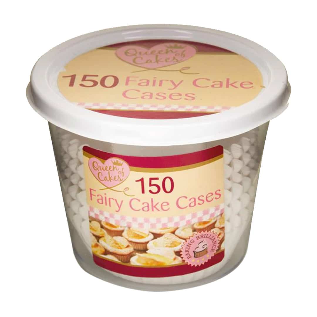 QUEEN OF CAKES FAIRY CAKE CASES 150pk-QC1091C