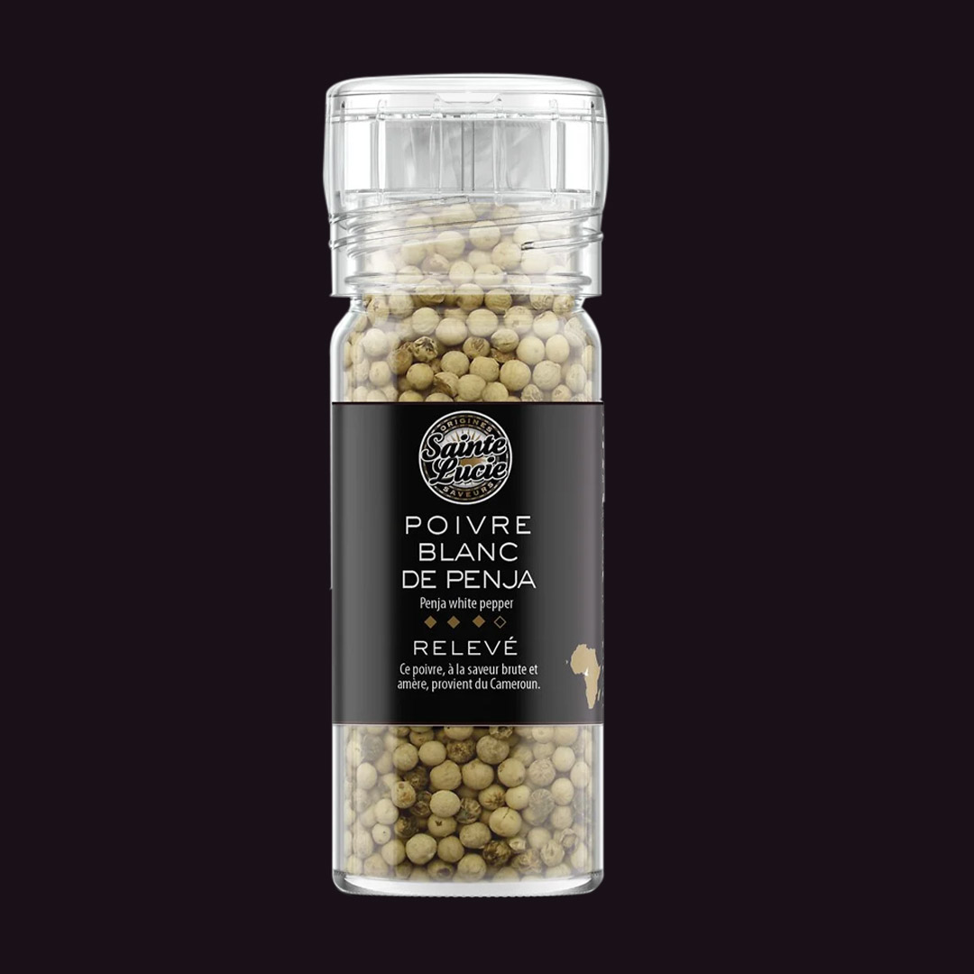SAINTE LUCIE PENJA WHITE PEPPER 59G MILL E4912A