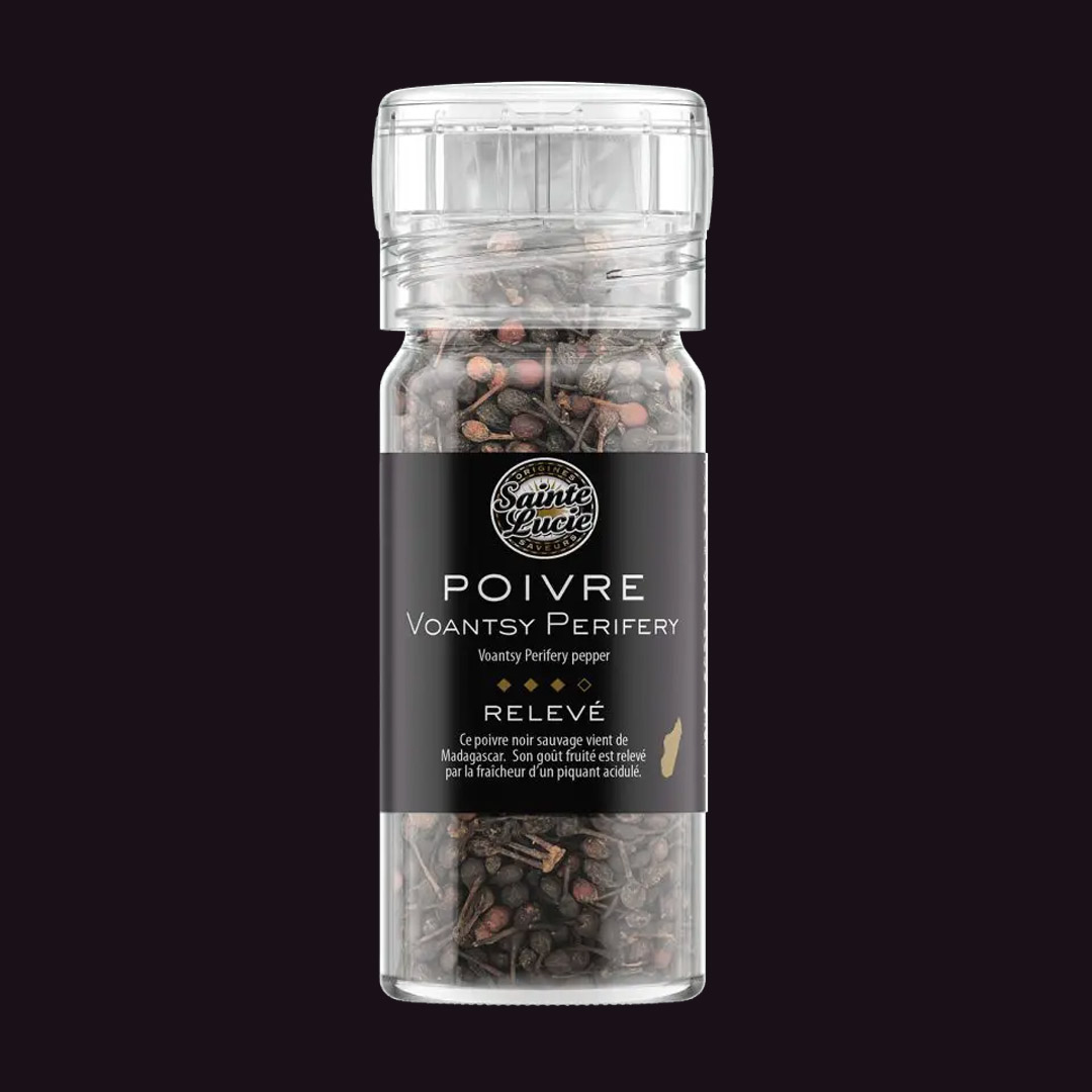 SAINTE LUCIE VOATSIPERIFERY BLACK PEPPER 44G MILL E4904A