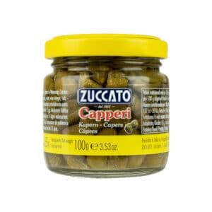 ZUCCATO CAPERI  AL SALE (CAPERS IN SALT)4/7MM  155ML/100GM