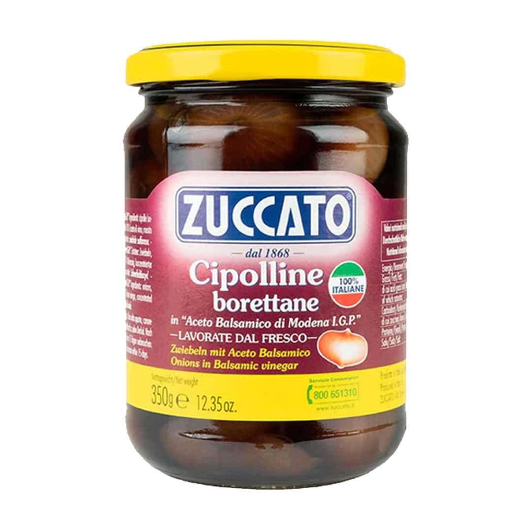 ZUCCATO CIPOLLINE BORETTANE BALSAMICO 370ML/350G